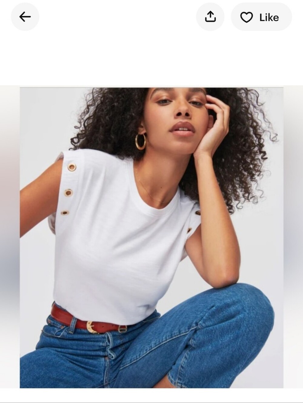 Nation Oran Tank XS White